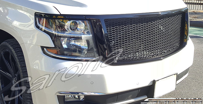Custom Chevy Tahoe  SUV/SAV/Crossover Grill (2015 - 2016) - $450.00 (Part #CH-023-GR)